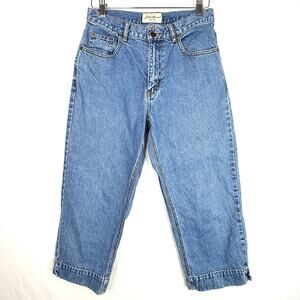 Vintage Eddie Bauer Wide Leg Crop Jeans 6